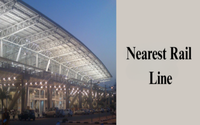 Where is the nearest rail line?