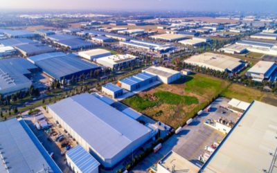 What changes are allowed through rezoning for Industrial land?