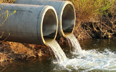 Where are the drainage outlets located?