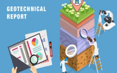 Who reviewed soil and geotechnical reports?