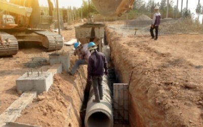 Who manages the sewer system?