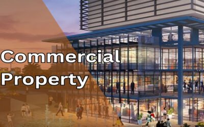 How long are commercial properties sitting on the market?