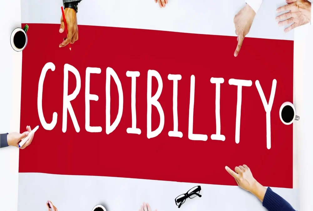 Establish credibility through professional selling techniques