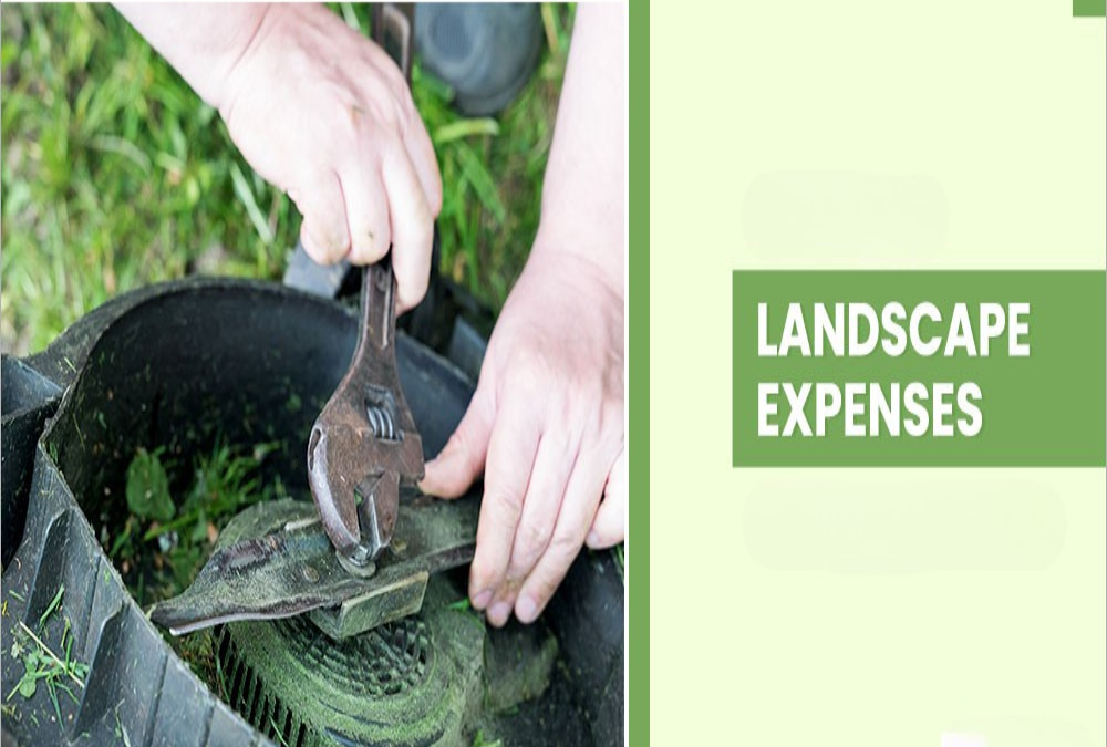 Explain landscaping expenses for commercial sites