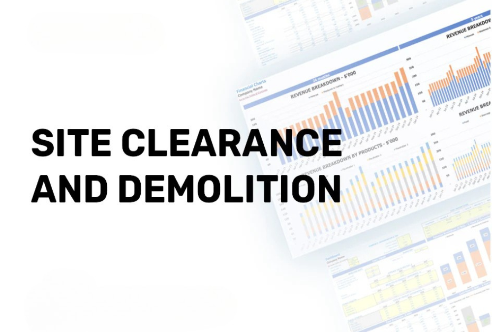 Briefly describe demolition costs for site clearing