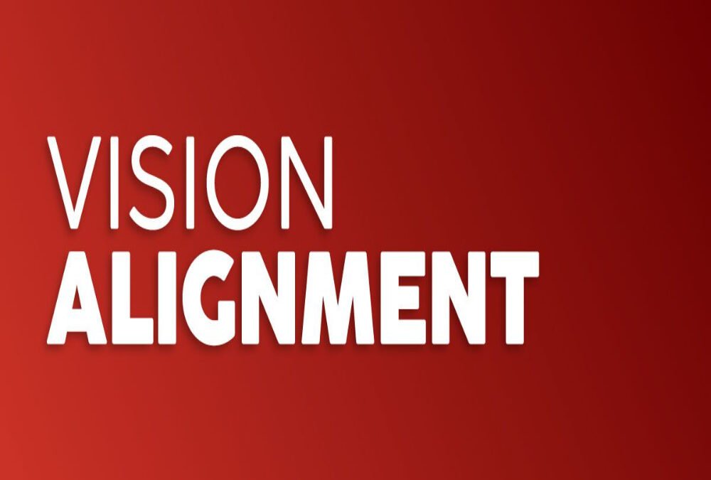 Describe vision alignment in urban commercial planning