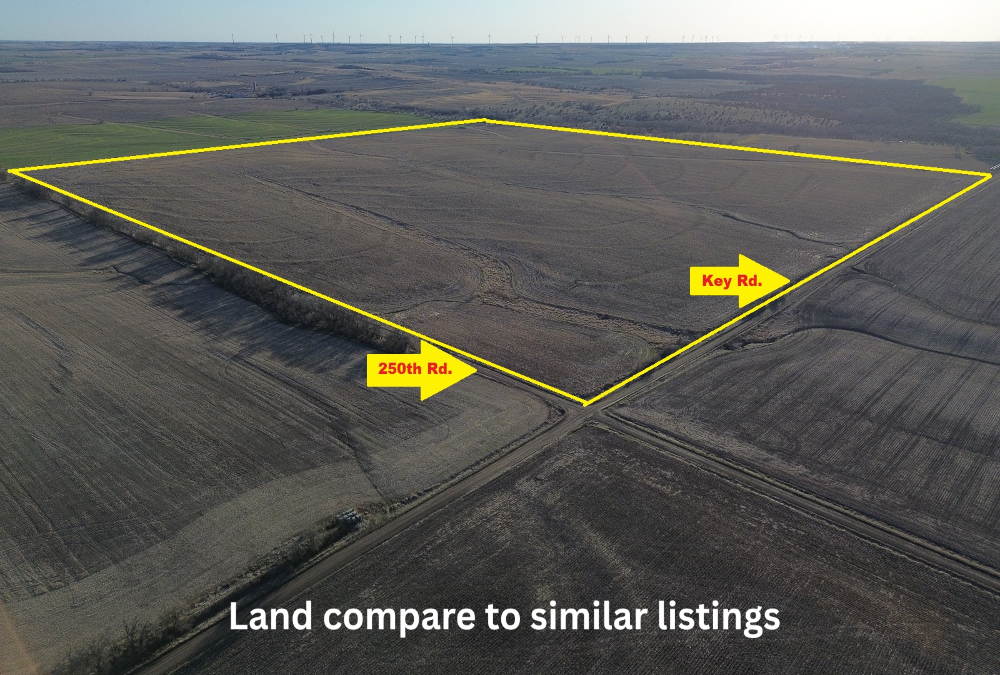 How does this land compare to similar listings?